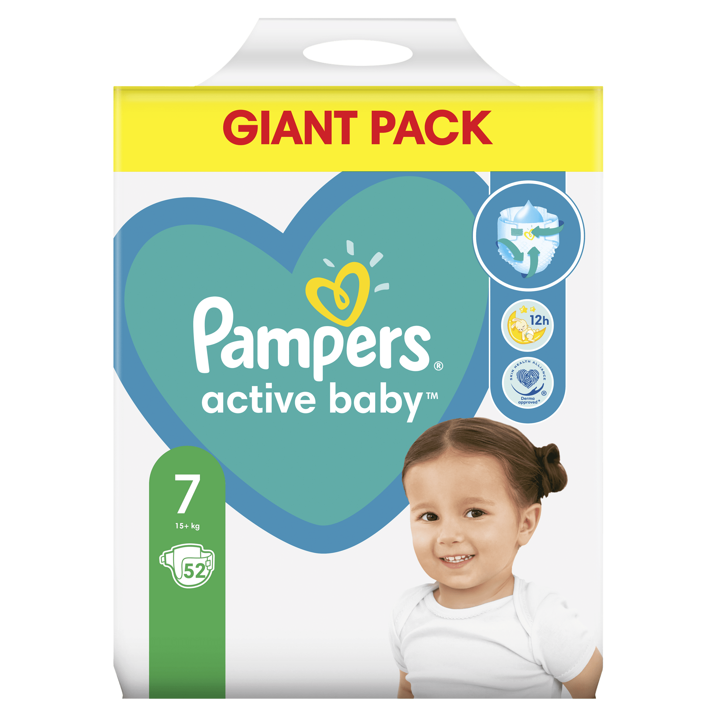 pampers active baby-dry pieluchy jednorazowe rozmiar 3 midi 208 szt