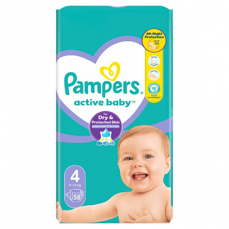 pieluchomajtki pampers 5 active boy