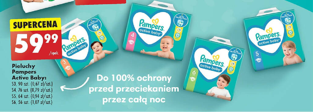 pampers premium care 4 od ilu kilo