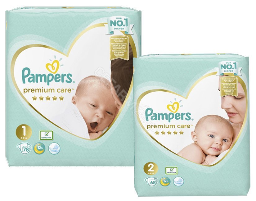 pampers premium care 1 duże opakowanie