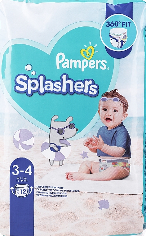 pieluchy do plywania pampers 2