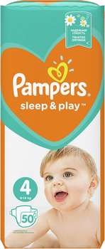 pampers play and sleep 4 waga