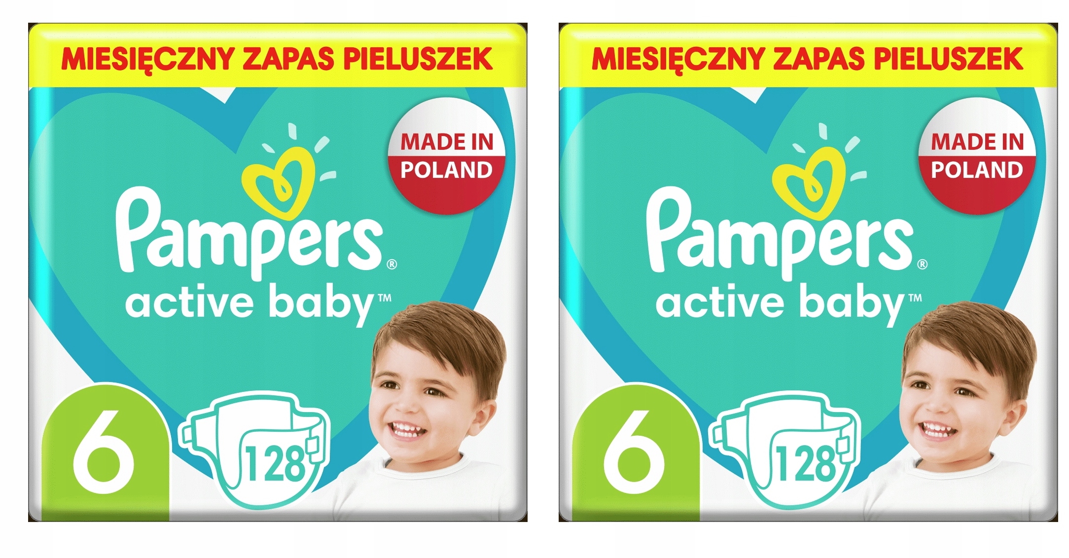 pampers active baby dry 3 68 szt