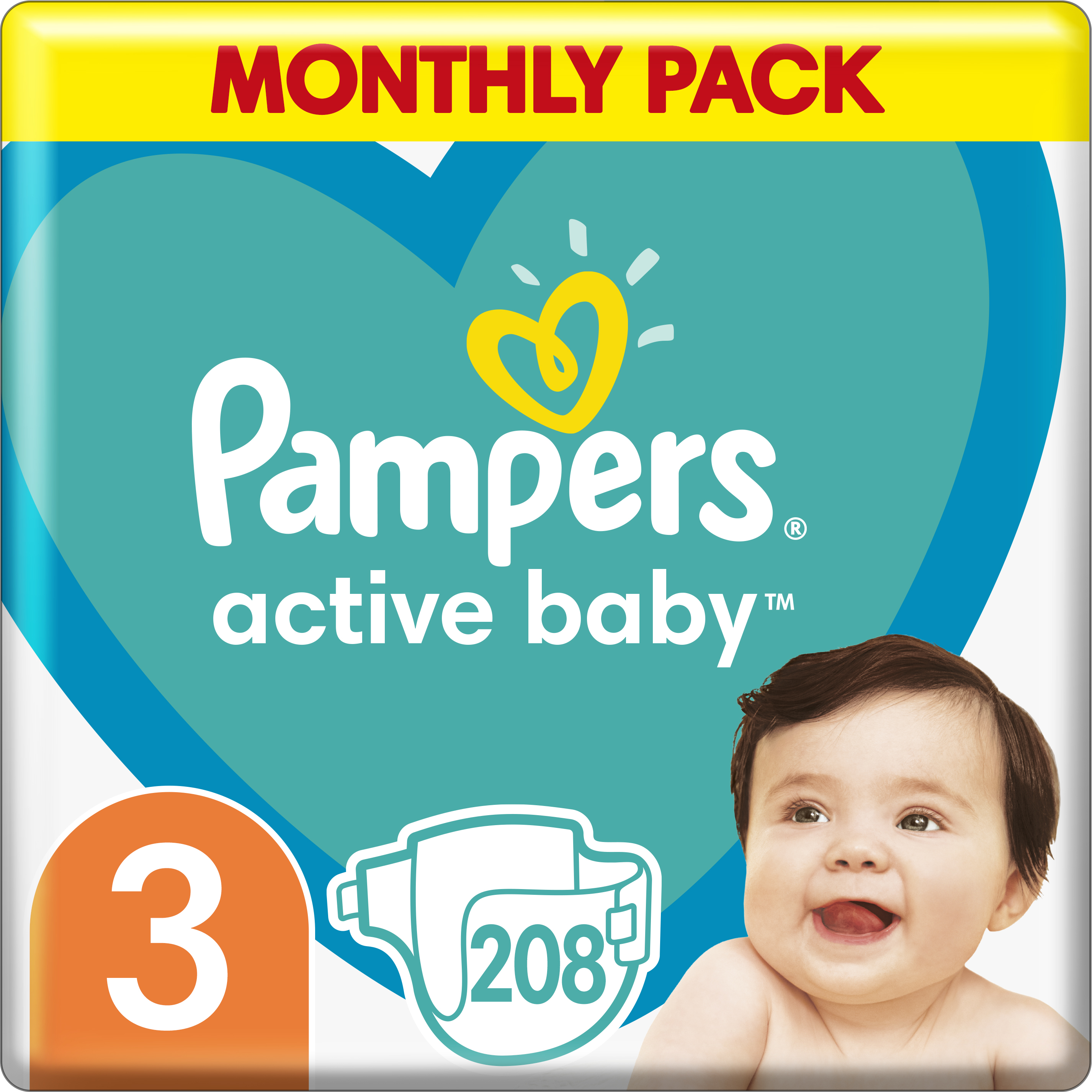 pieluszki pampers 2 mega pack