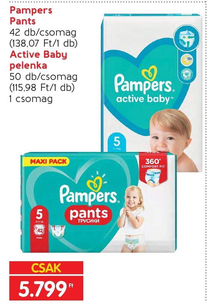 pampers pants dls chlopca