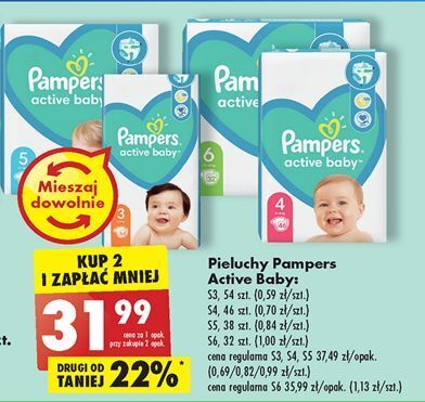 pampers pants 3 120szt mega box