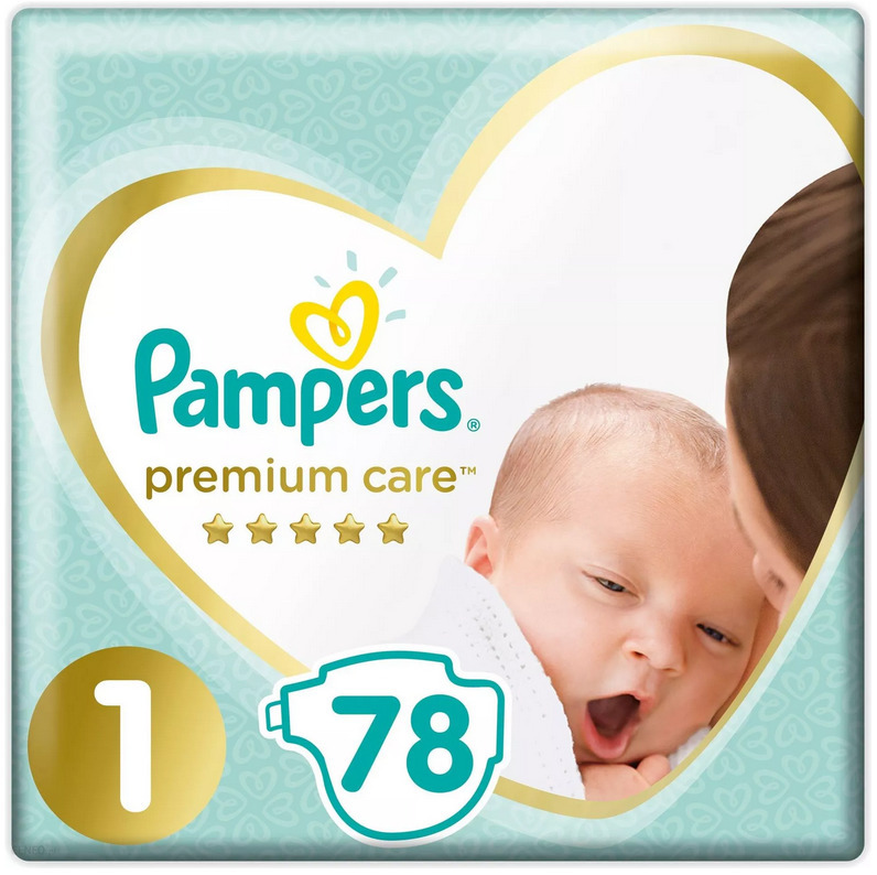 pampers duże opakowanie 88 szt 2-5kg