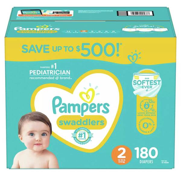 pieluchy pampers 4 174 szt