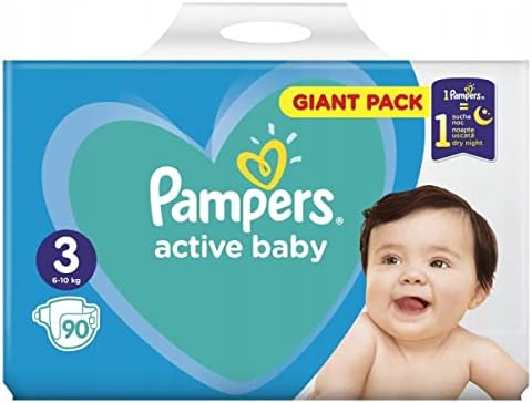 opakowanie pampers pieluszek za 1 grosz