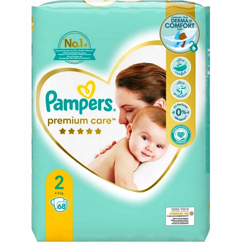 pieluchomajtki pampers 4+ rosman