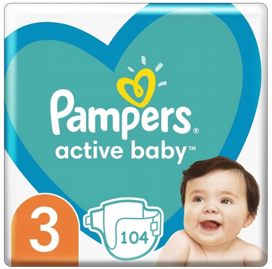 pampers active baby new baby pieluchy jednorazowe rozmiar 5