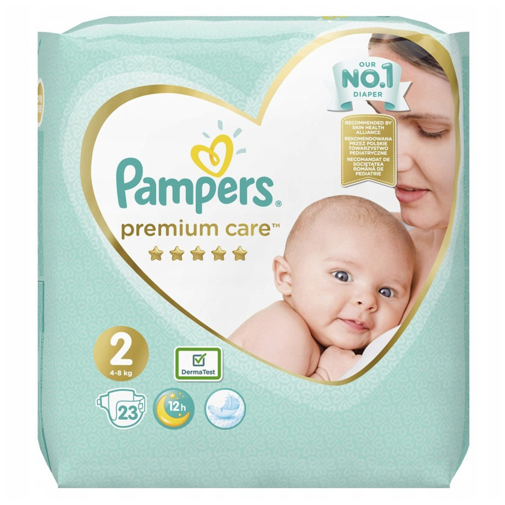 pieluchy pampers premium care 1 newborn 88 szt