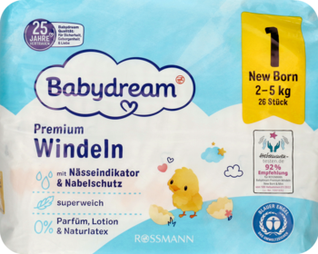 pampers ohne urin indikator