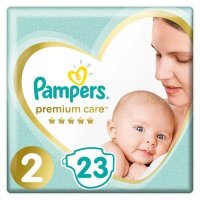 pampers premium care białe