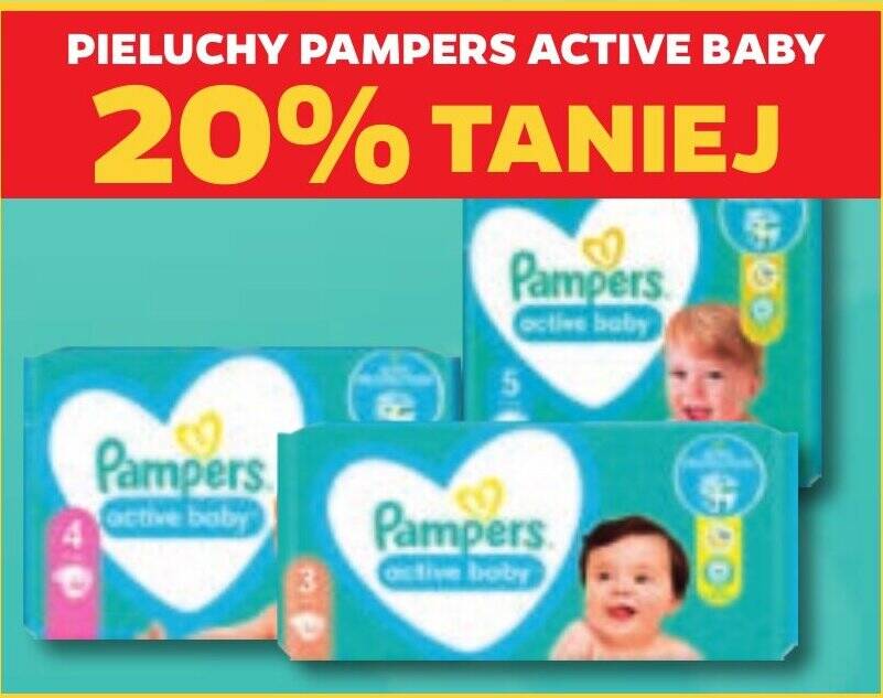 promkcje pieluchy pampers.lants