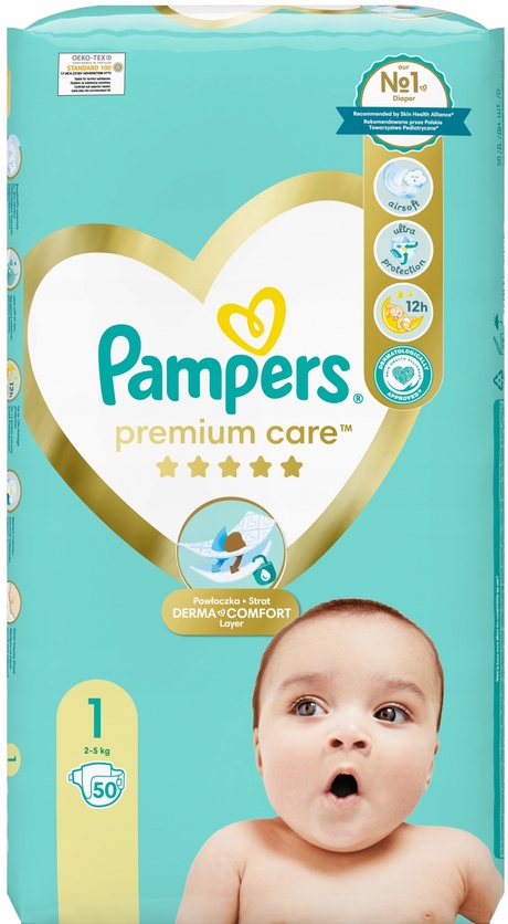 pampers 3 52 szt