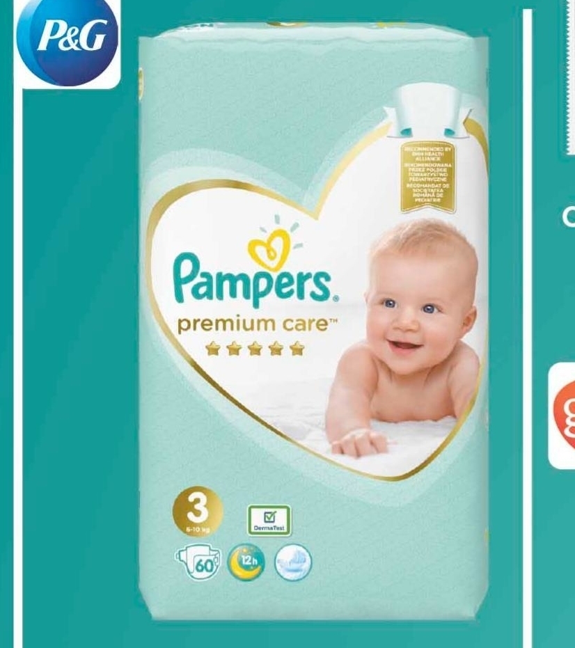 pampers metrialy