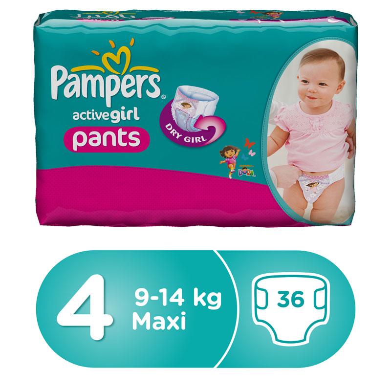 pampers tańczącym tatą