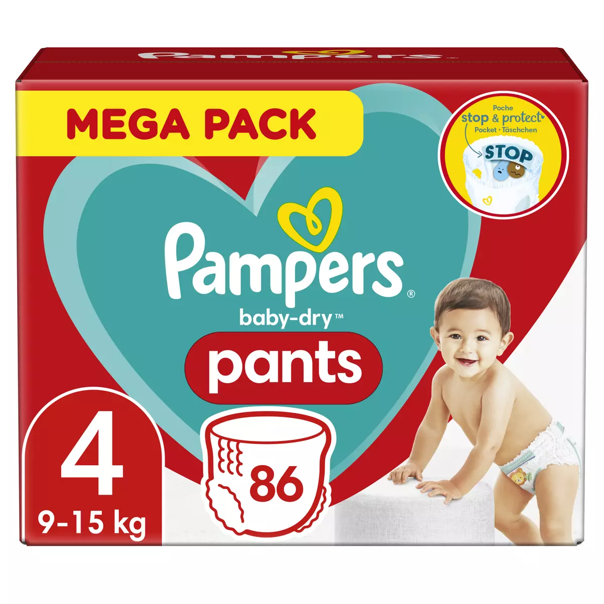 pampers pure protect 4