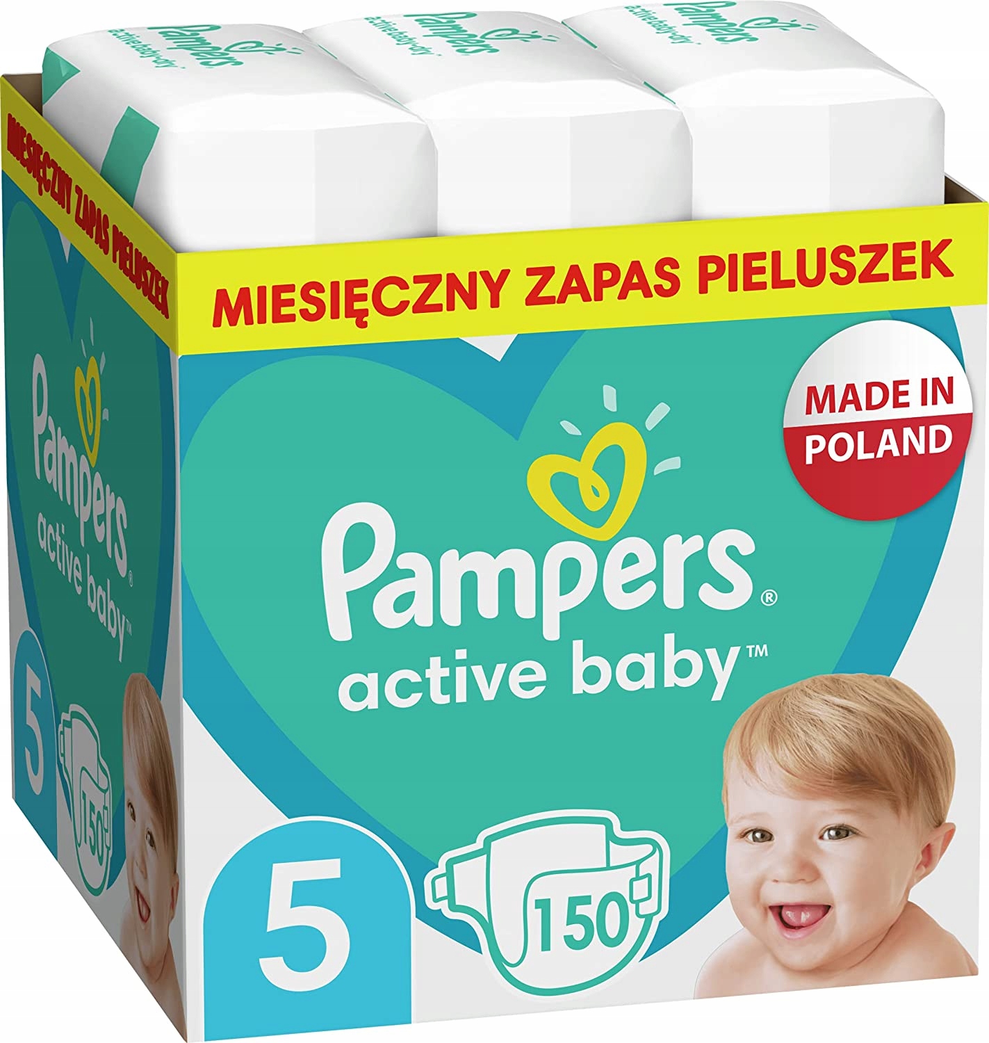 pieluchy pampers z biedronki