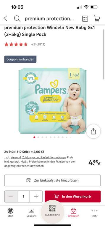 pieluszki jedorazowe pampers