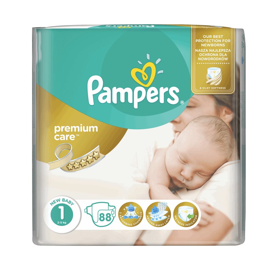 pieluchy pampers new baby czy baby care