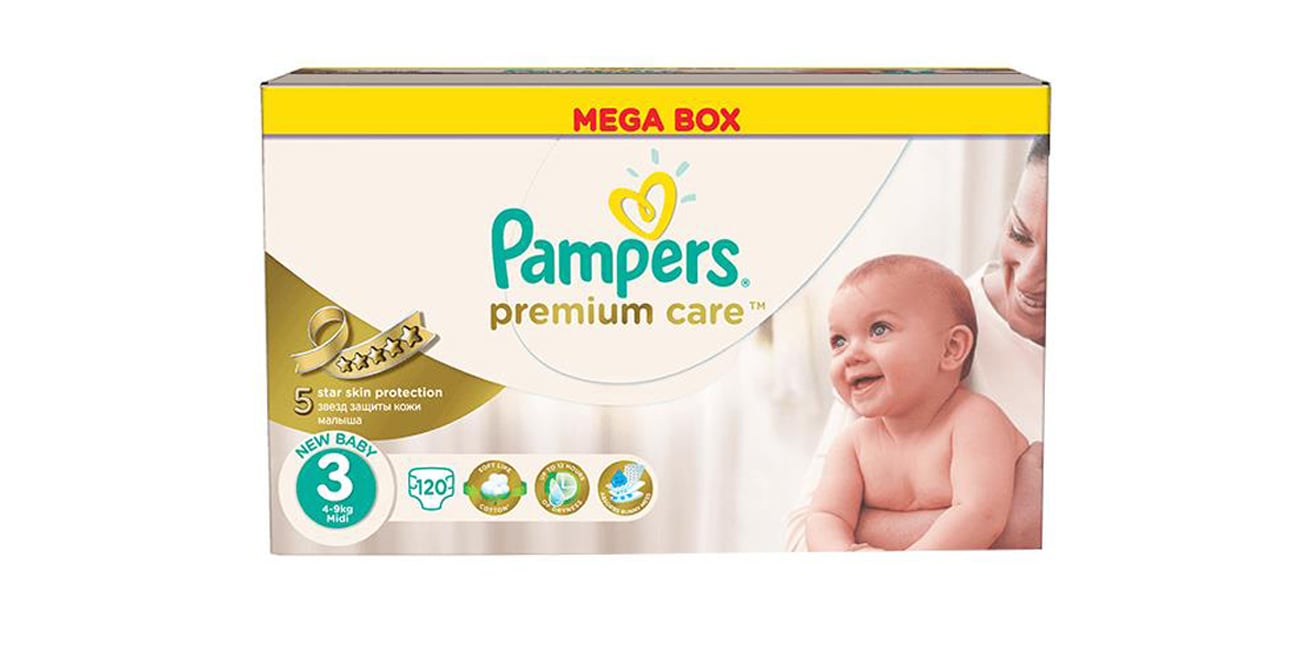 pieluchy pampers active baby dry 5 mega box