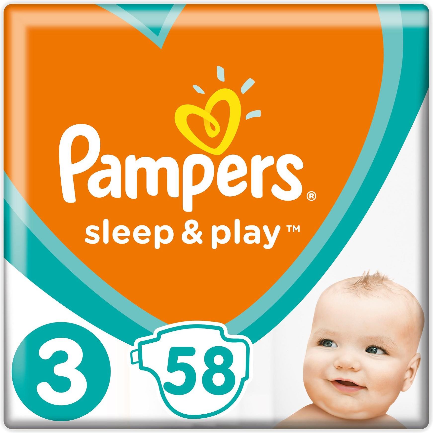 pieluch pampers rozm 3 duża packa