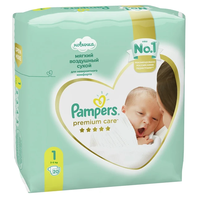 premium care pampers 1 ceneo