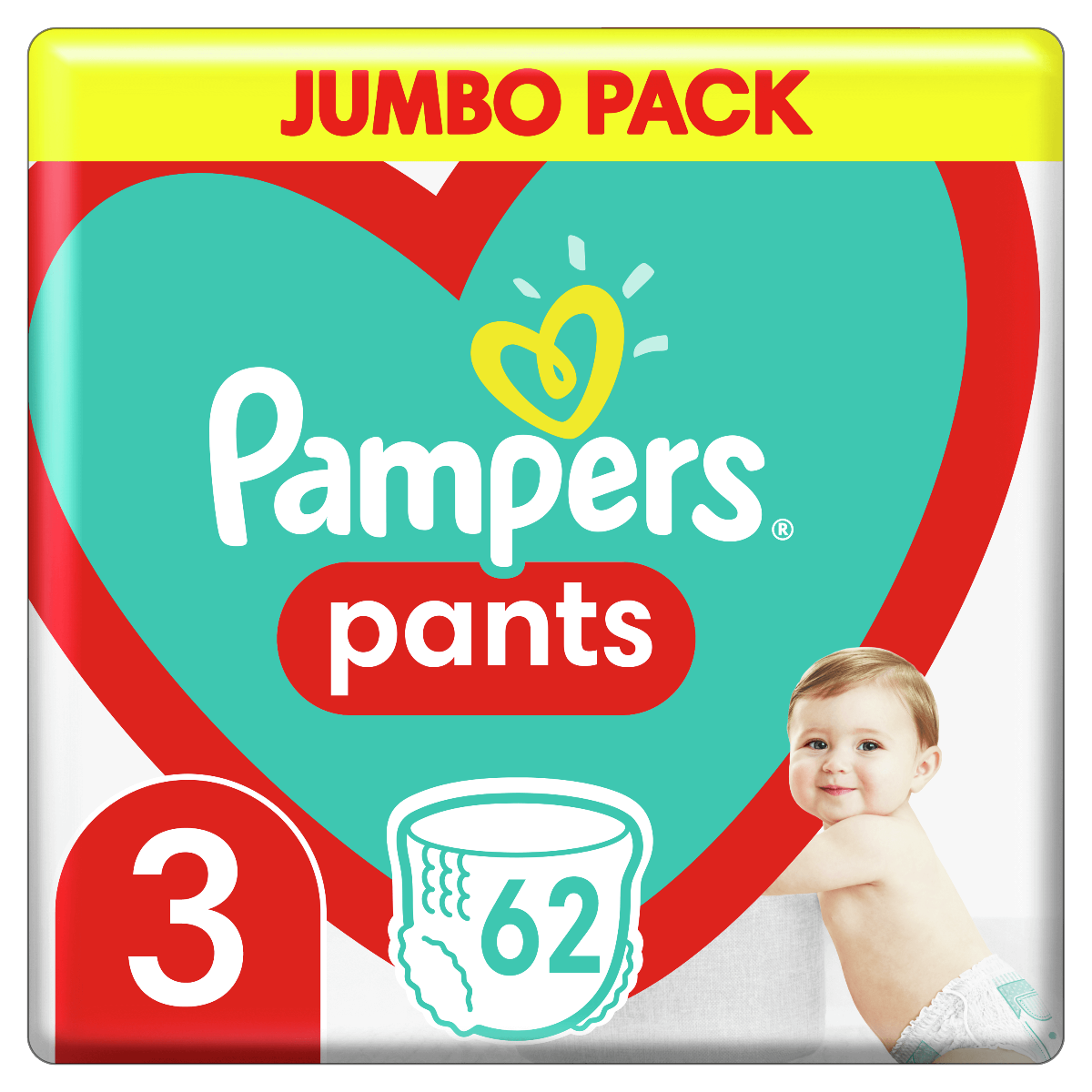 pampers pants 3 mega box