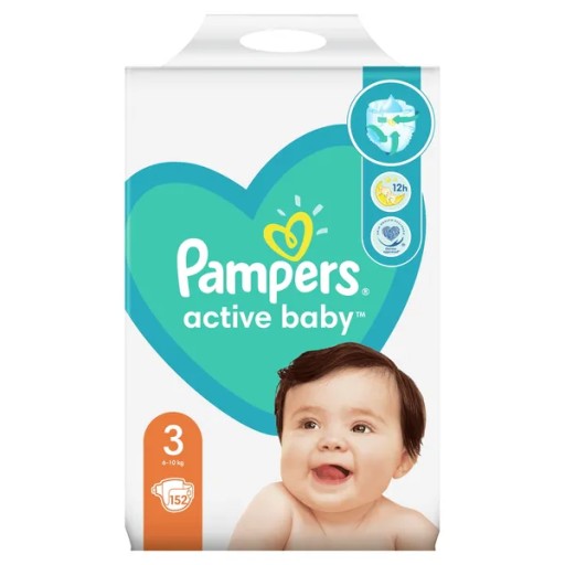 reklama pampers active baby dry