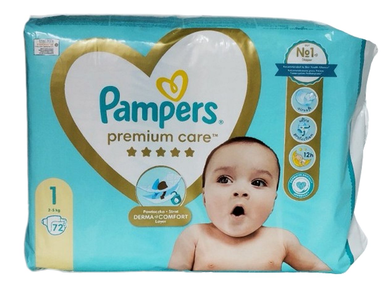 rossmann pieluchy pampers premium care 1