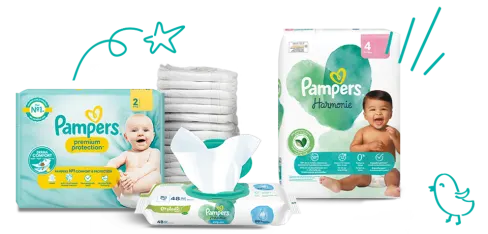 pampers active baby mega pack