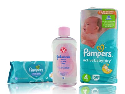 pampers na rower