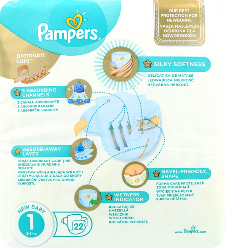 monthly pack pampers