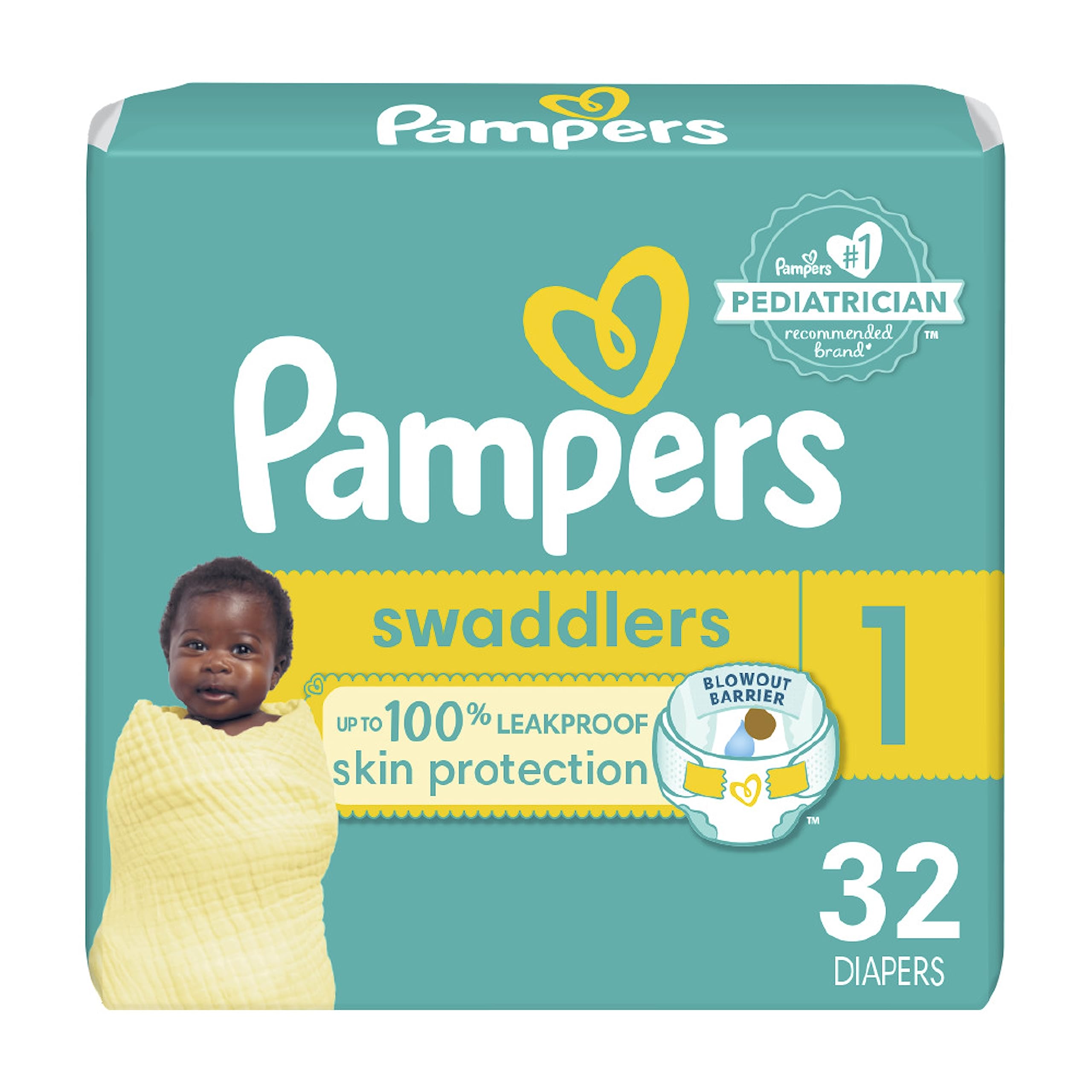 pampers 6 babydry 44