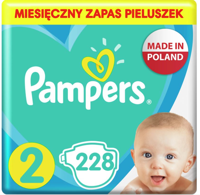 aqua pure pampers skład