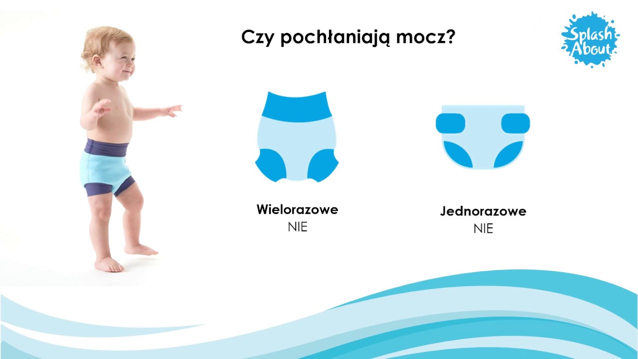 pieluchy do pływania pampers dla dzieci