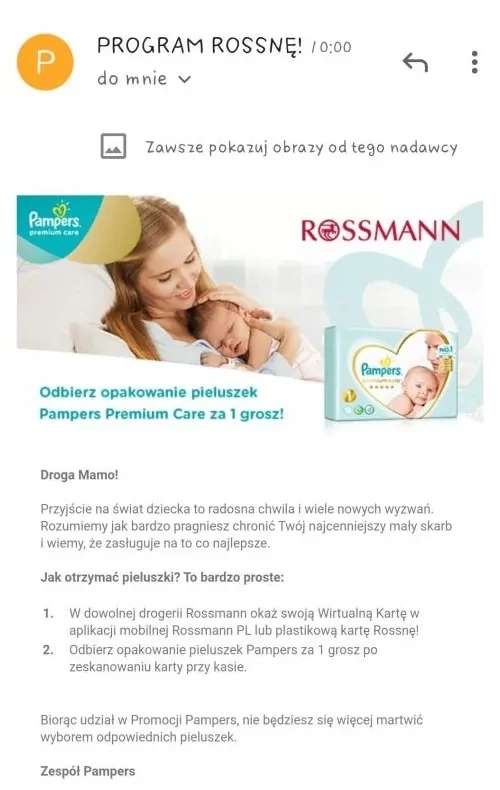 pampers pieluchy rozmiar 5