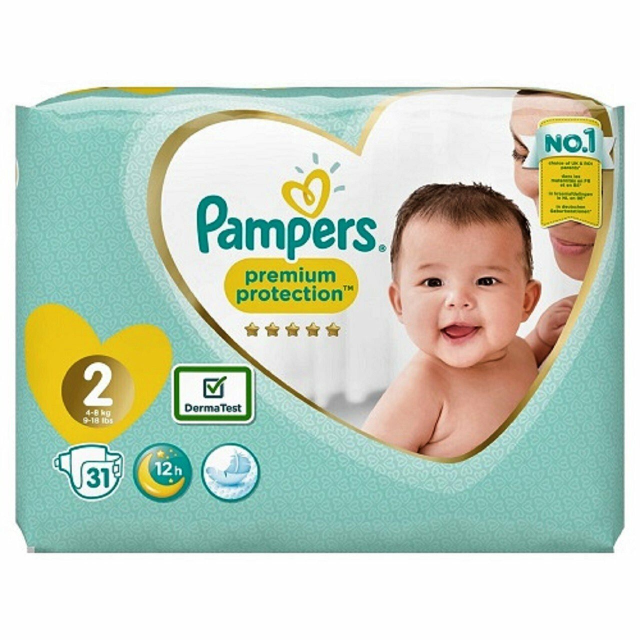 pampers new baby dry giga