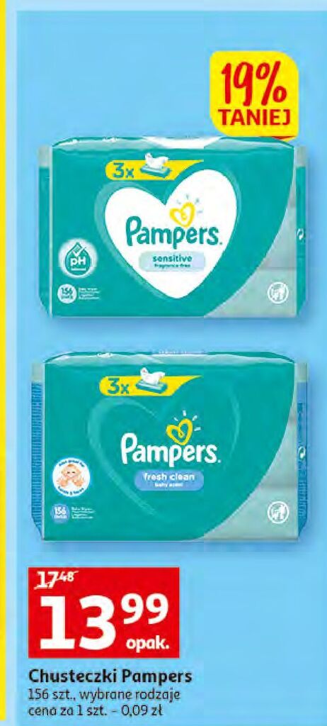 pampers na noc przemaka