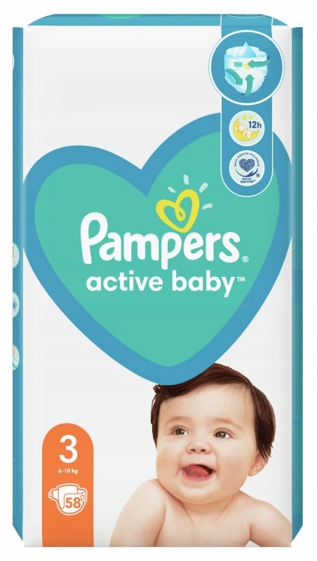 pampers active baby dry a premium care