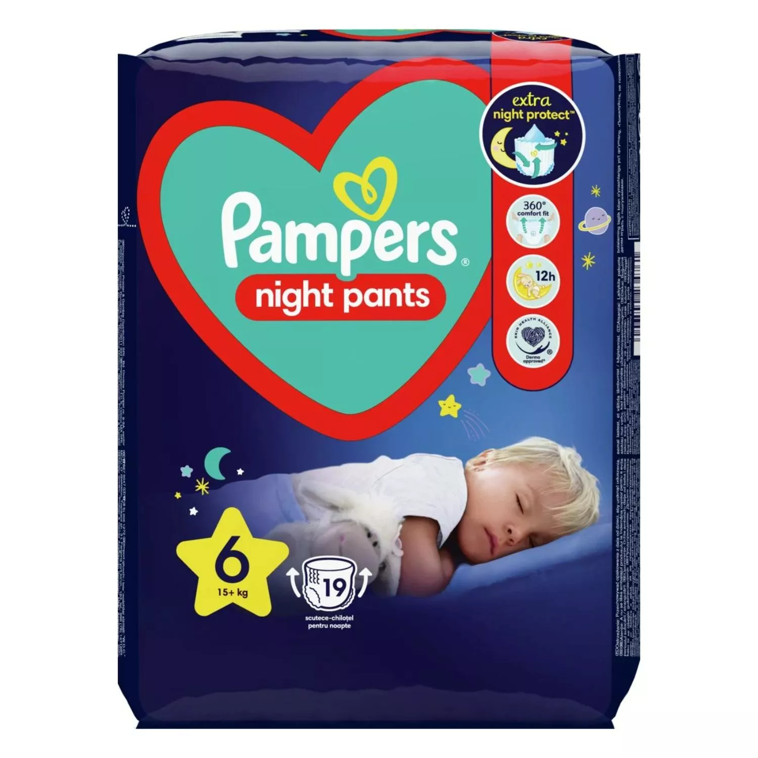 pampers active rozowe