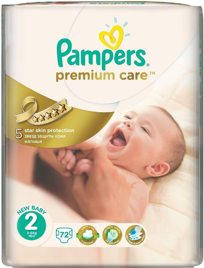 pampers premium care pieluchy jednorazowe rozmiar 1 newborn 88 szt