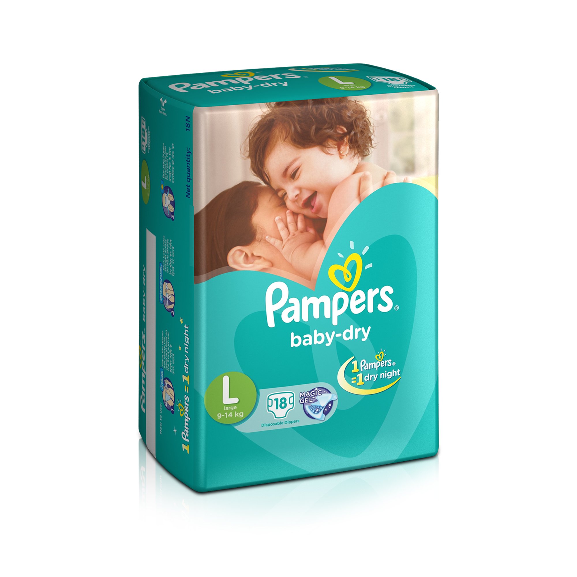 pampers activ baby rozmiar 2 17 sztuk