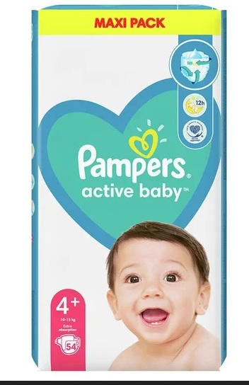 pampers chusteczki nawilżane po 64szt