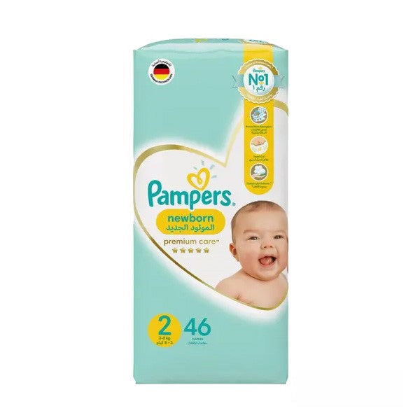 pampers premium care newborn 1 pieluszki 2-5kg 88 sztuk