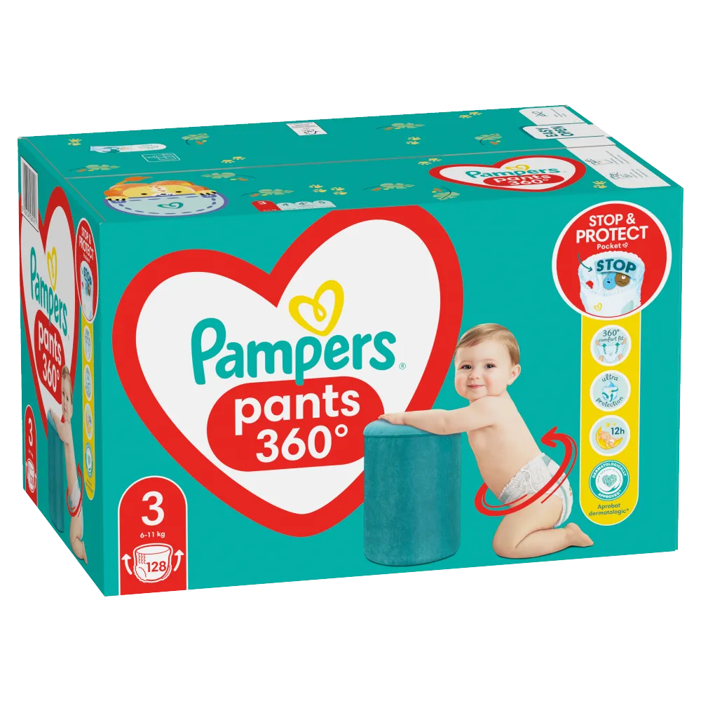 pampers 3 active baby 152 szt