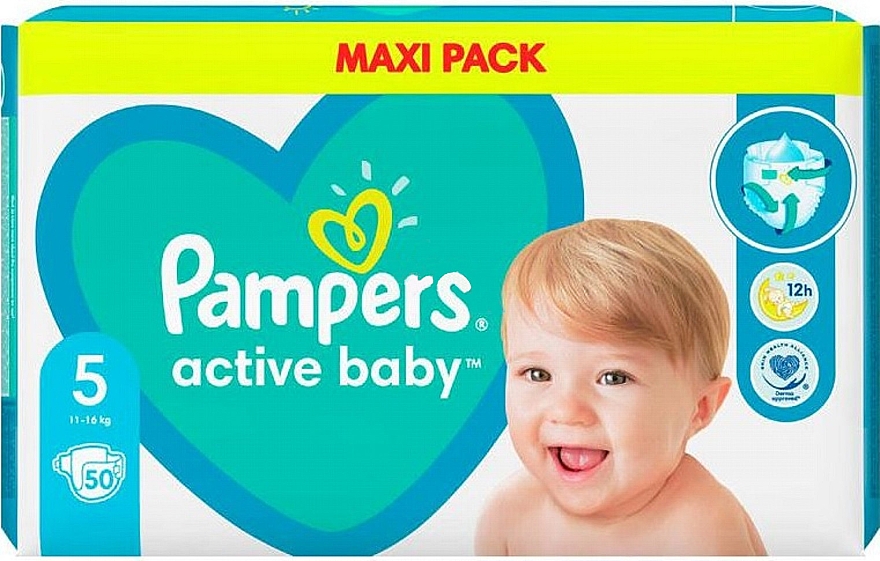 pampers pieluchy active baby 3 midi 5-9kg 103szt