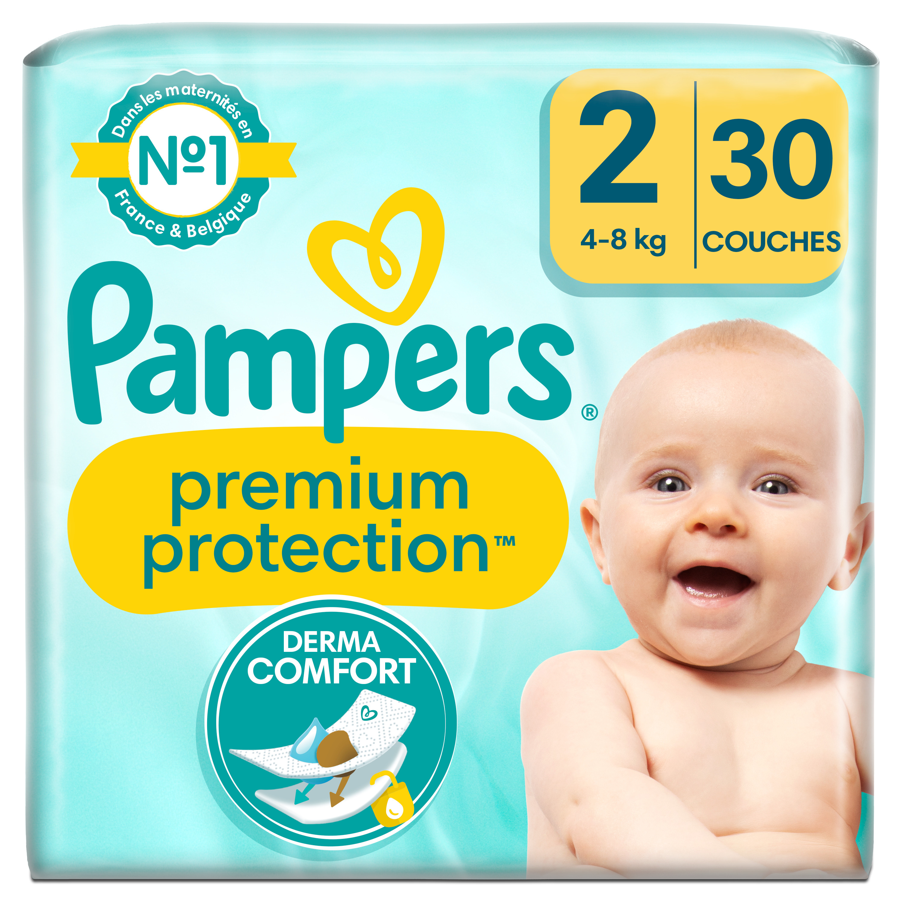 pampers size 8